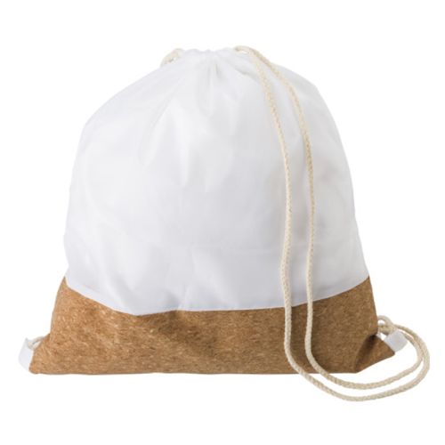 Drawstring bag RPET and cork - Image 2